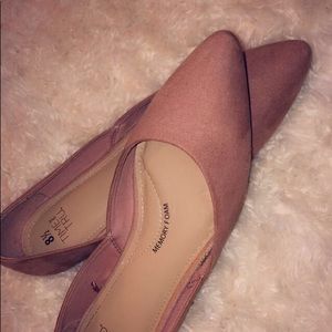 These are Blush pink flats for any occasion ,